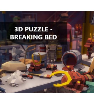 3D PUZZLE - Breaking Bed Steam Key GLOBAL